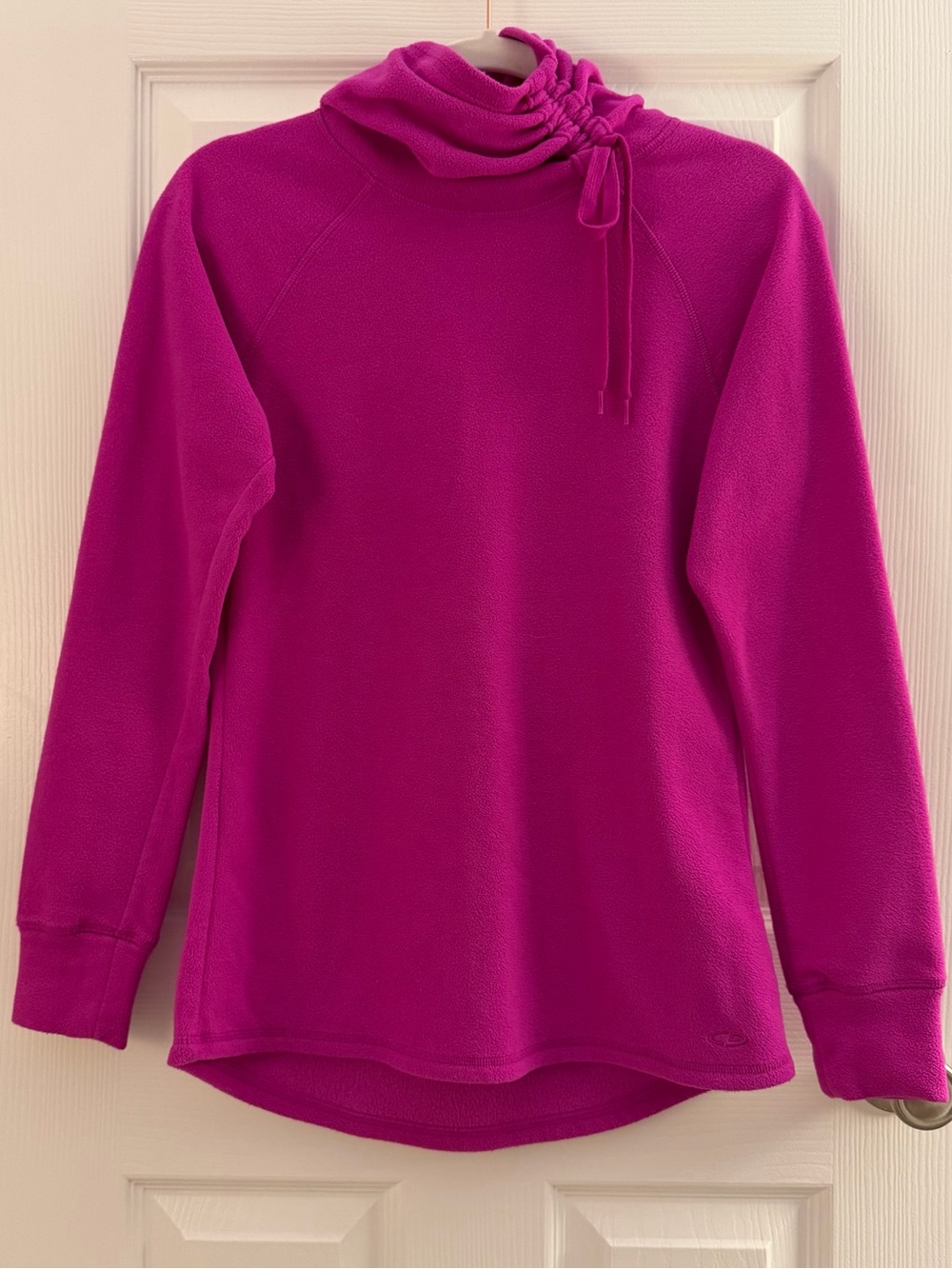 C9 by Champion Bright Pink Fleece Cowl Neck Pullover Extra Small